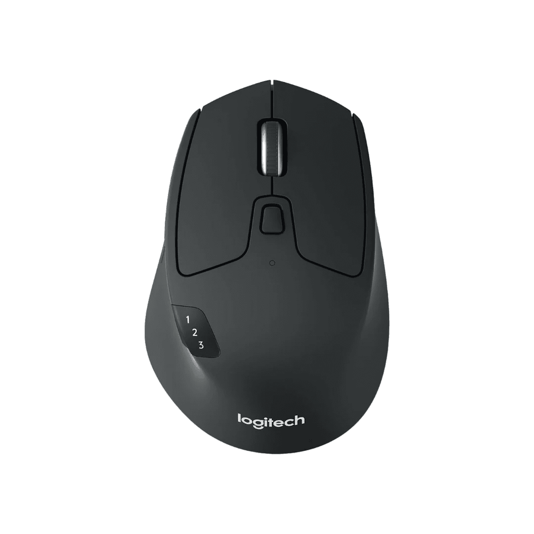 Logitech M720 Triathlon Wireless Mouse - Multi-Device Connectivity and Long Battery Life - Blue Orbit Computer Trading LLC