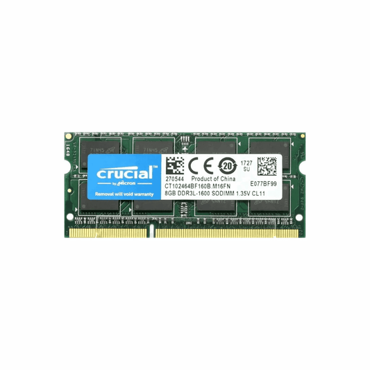 Laptop RAM 8GB DDR3L for Enhanced Performance - Blue Orbit Computer Trading LLC