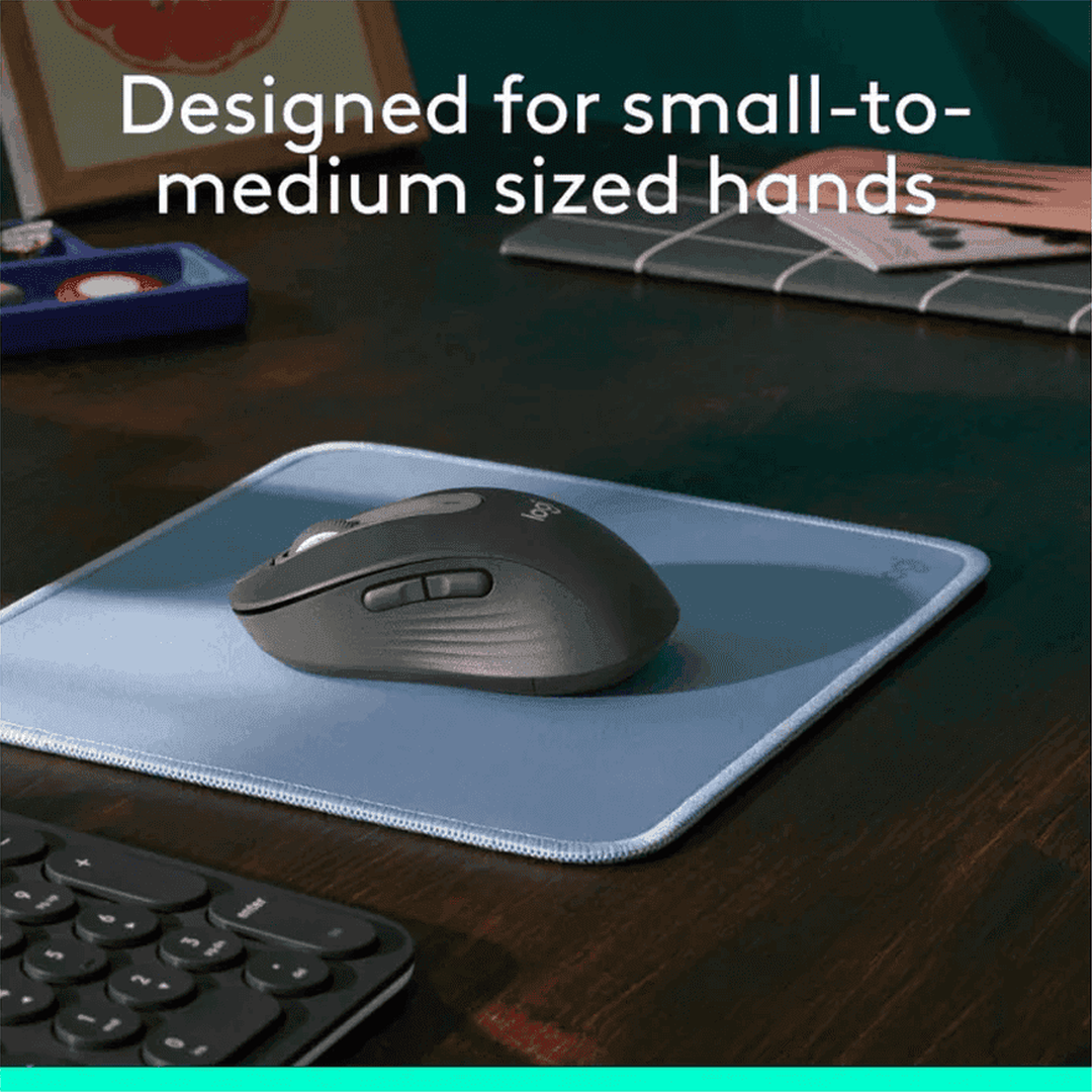 Logitech M650 Wireless Mouse - Ergonomic Design & Long Battery Life - Blue Orbit Computer Trading LLC