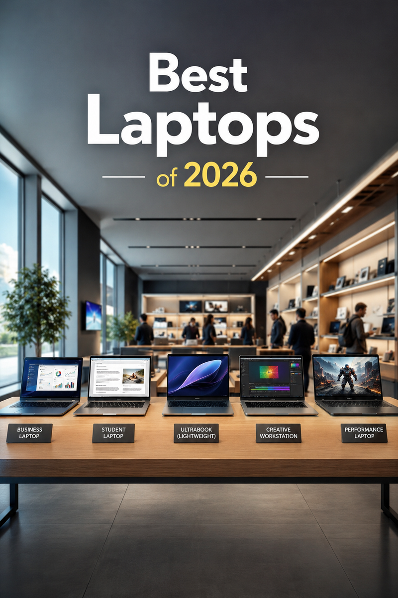 Best Laptops of 2026 – Featured Image