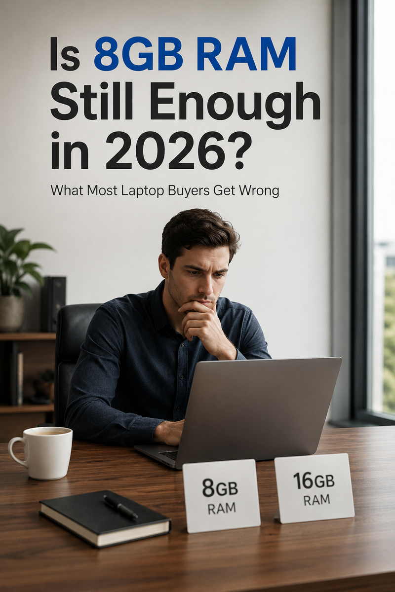 Is 8GB RAM Still Enough in 2026? What Most Laptop Buyers Get Wrong