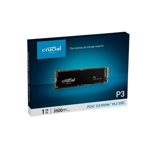 Crucial P3 1TB NVMe M.2 SSD PCIe 3.0 UAE