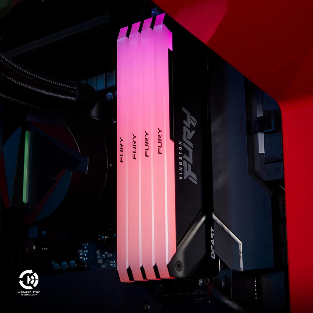 HyperX Fury 32GB DDR4 3200MHz RGB Desktop RAM Kit UAE