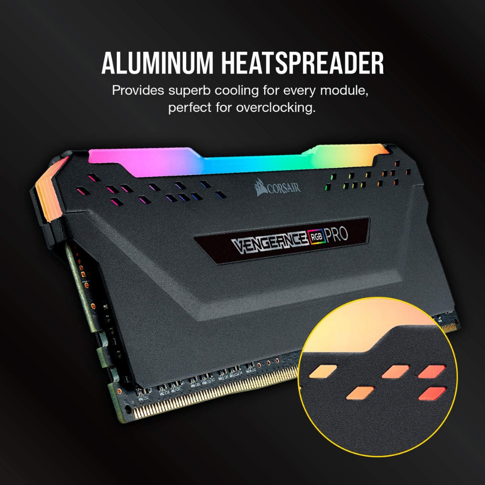 Corsair Vengeance Pro 16GB (2x8GB) DDR4 3200MHz Desktop RAM | RGB