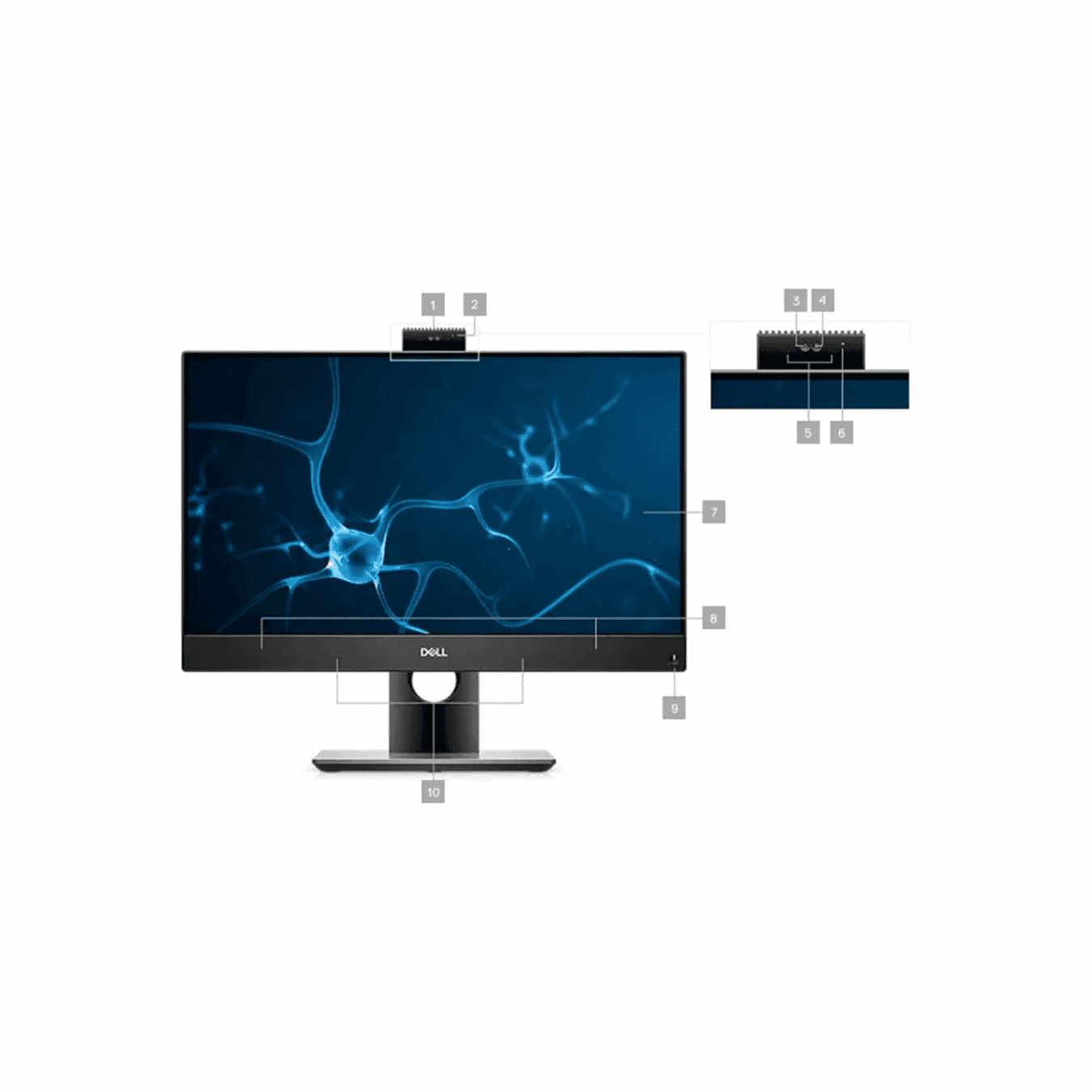 Dell OptiPlex 7480 All-in-One PC | 24" FHD Display - Blue Orbit Computer Trading LLC