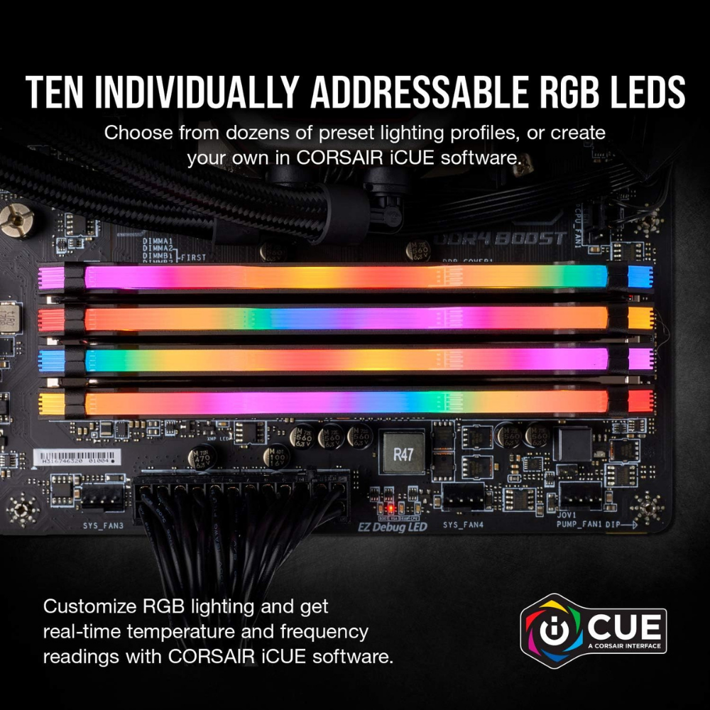 Corsair Vengeance Pro 16GB (2x8GB) DDR4 3200MHz Desktop RAM | RGB