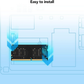 Lexar 32GB DDR4 3200MHz Dual Rank Desktop RAM 2Rx8
