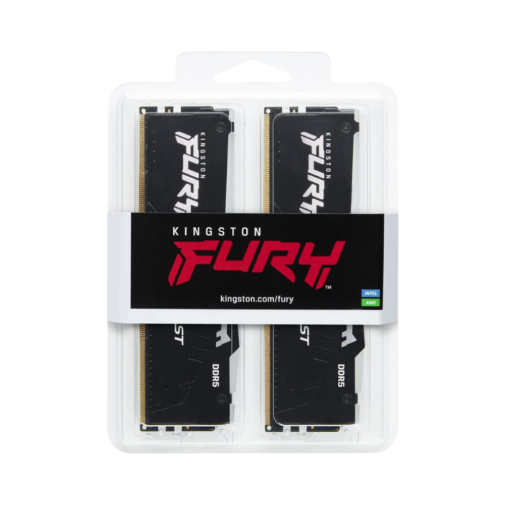 Kingston Fury Beast 16GB DDR5 5200MHz Desktop RAM Kit