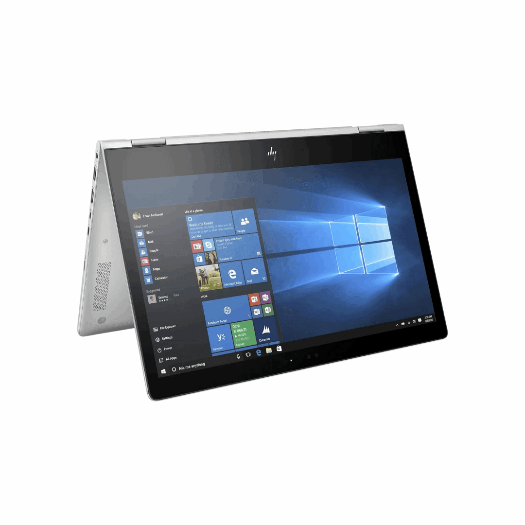 HP 1030 G7 Touchscreen Laptop - Core i5 10th Gen, 8GB RAM, 256GB SSD, 14" x360 - Blue Orbit Computer Trading LLC