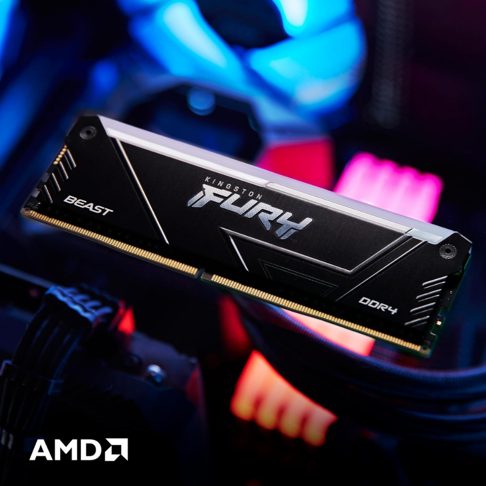 HyperX Fury 32GB DDR4 3200MHz RGB Desktop RAM Kit UAE