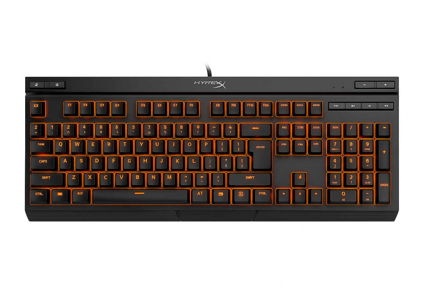 HyperX Keyboard Orange RGB