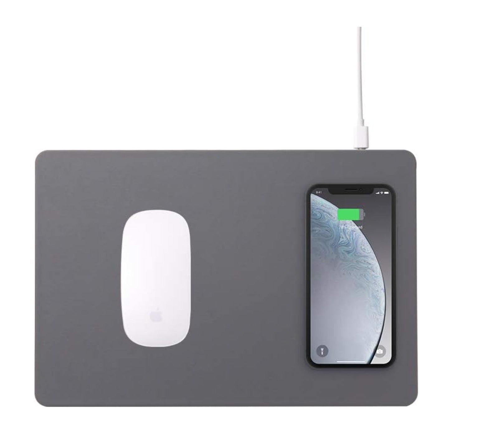 Slim Wireless Charging Mousepad – Effortless Mouse Control & Convenient Charging Solution