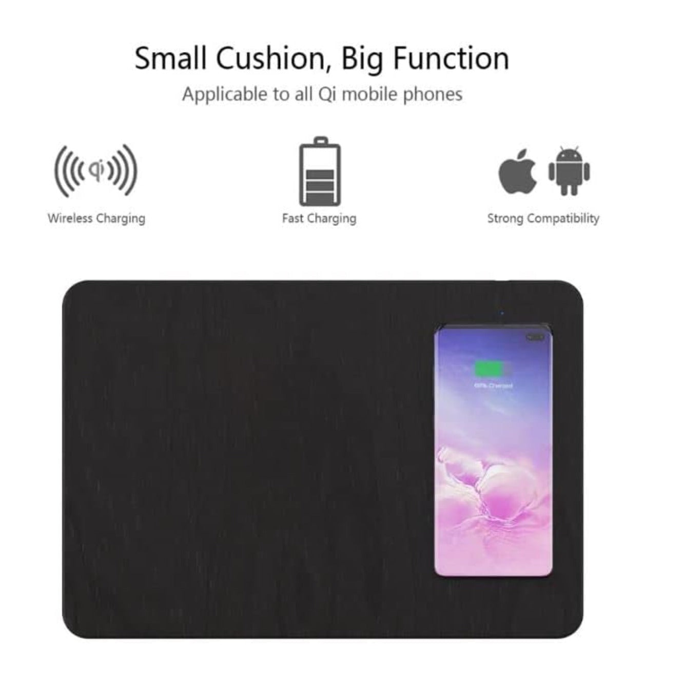 Slim Wireless Charging Mousepad – Effortless Mouse Control & Convenient Charging Solution